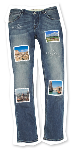 art cities tour jeans rental in rome
